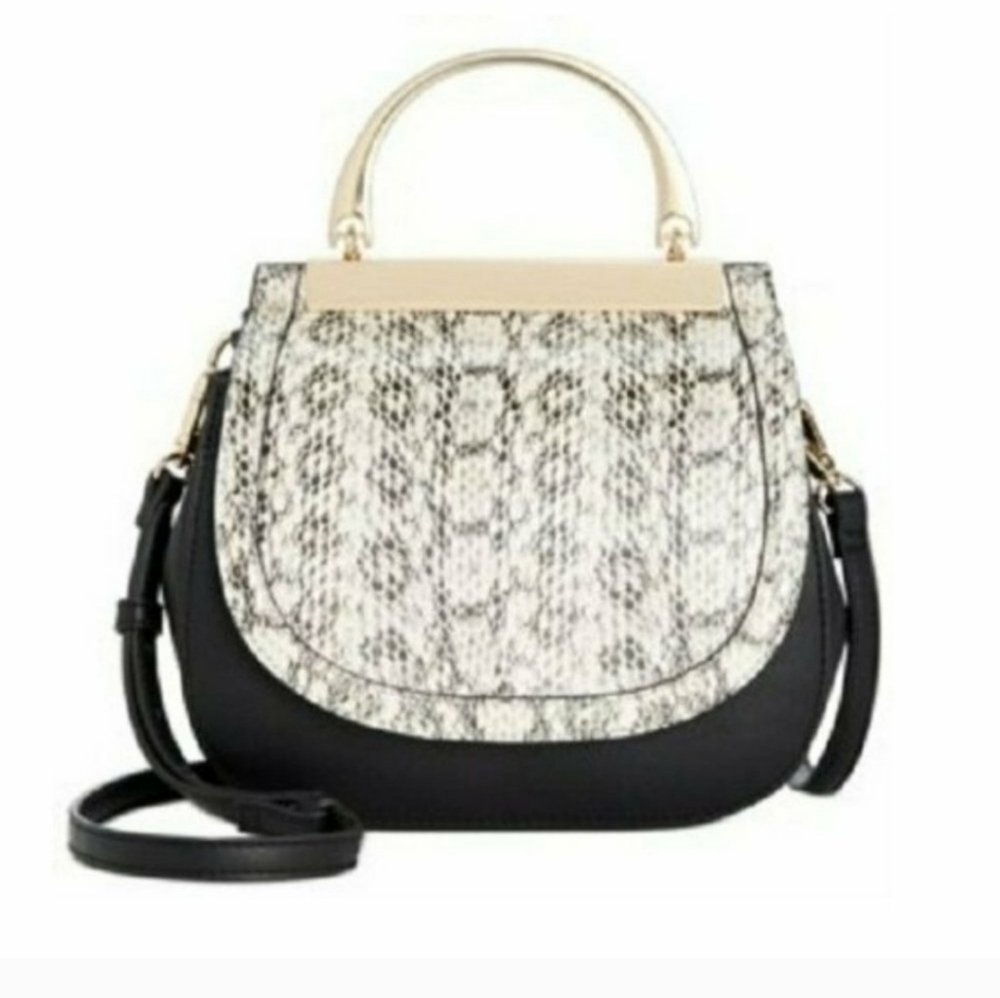 Alfani Women's Bracelet Handle Handbag - Snakeskin Inspired